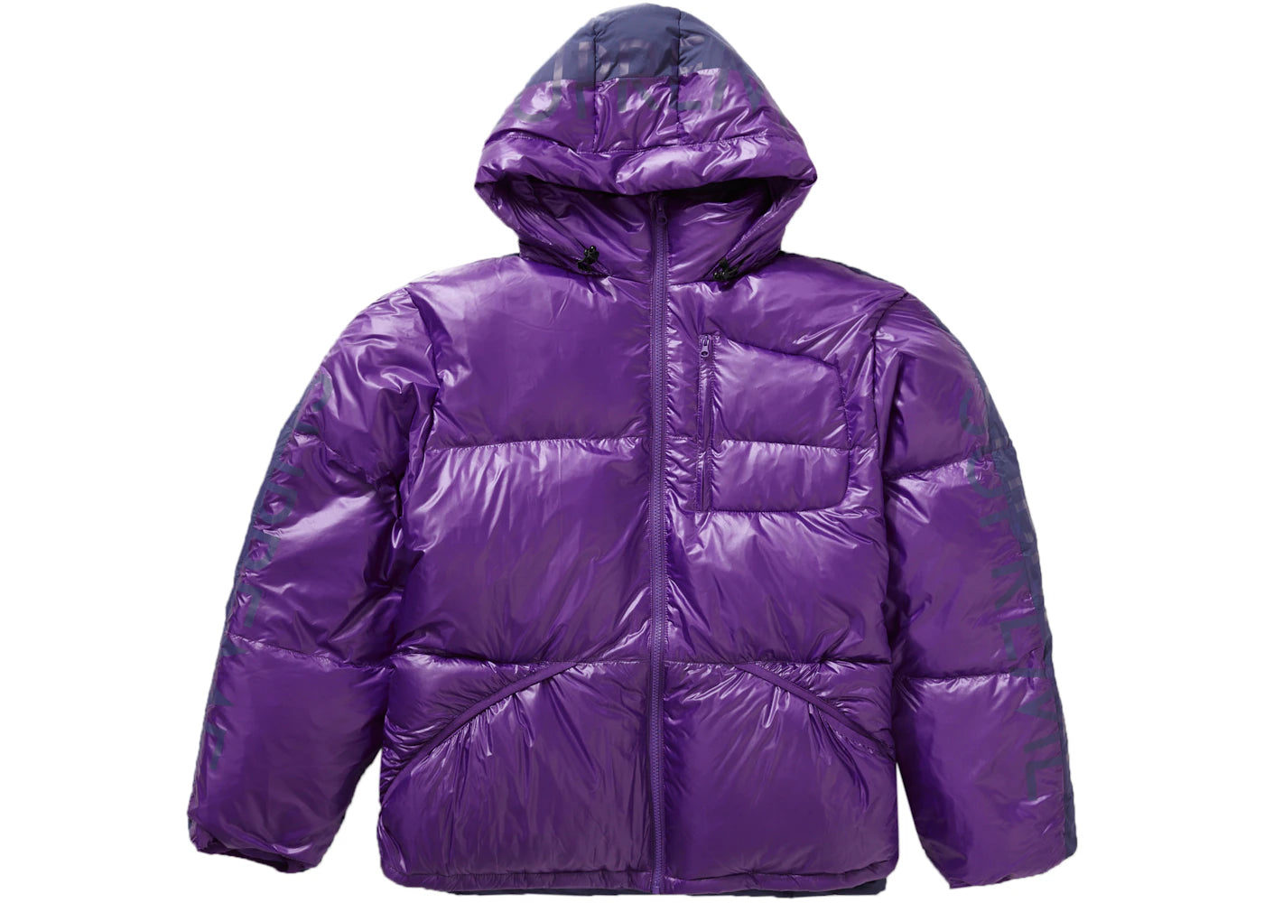 Supreme Featherweight Down Jacket Purple - vue secondaire A