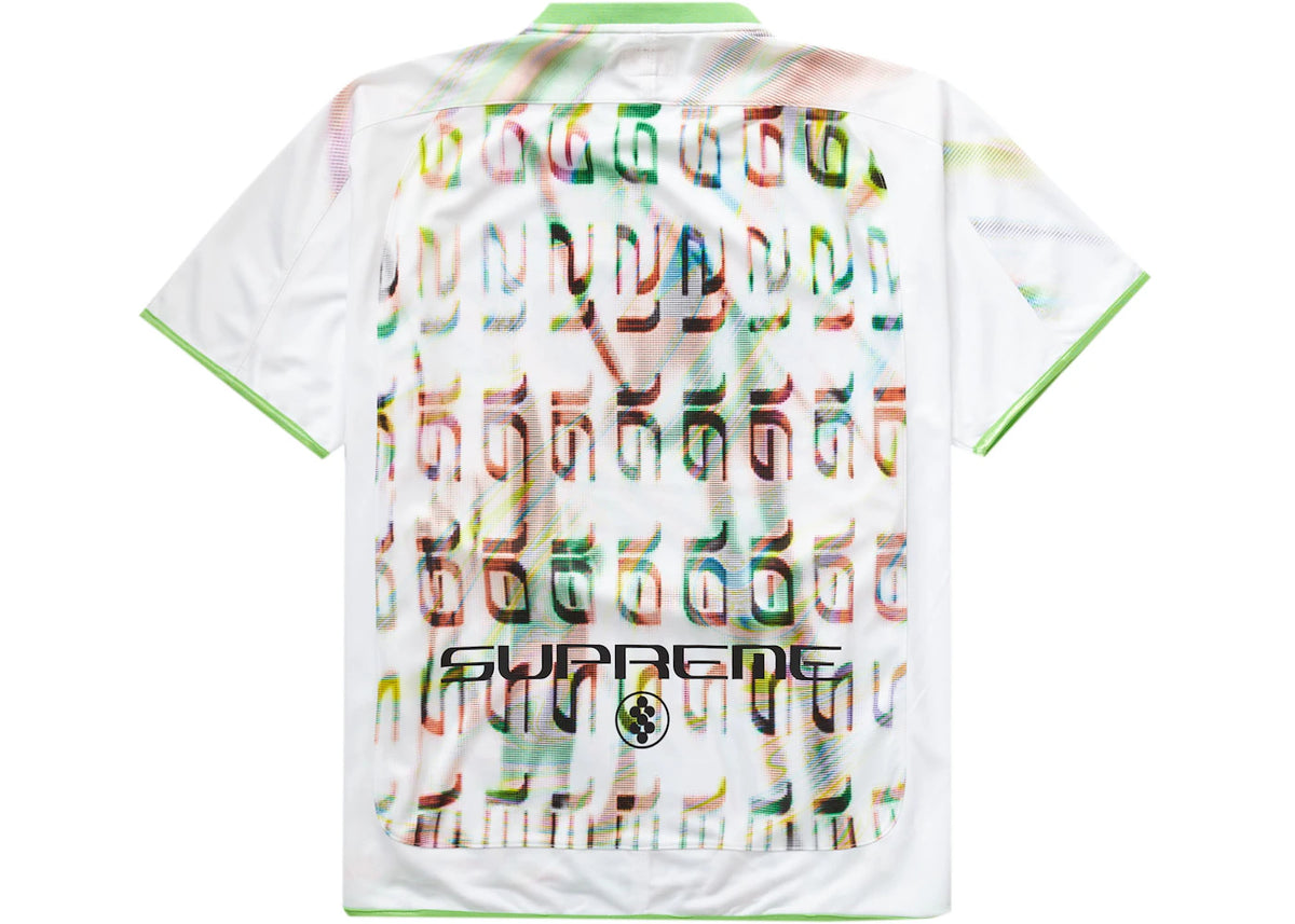 Supreme Feedback Soccer Jersey White - vue secondaire B