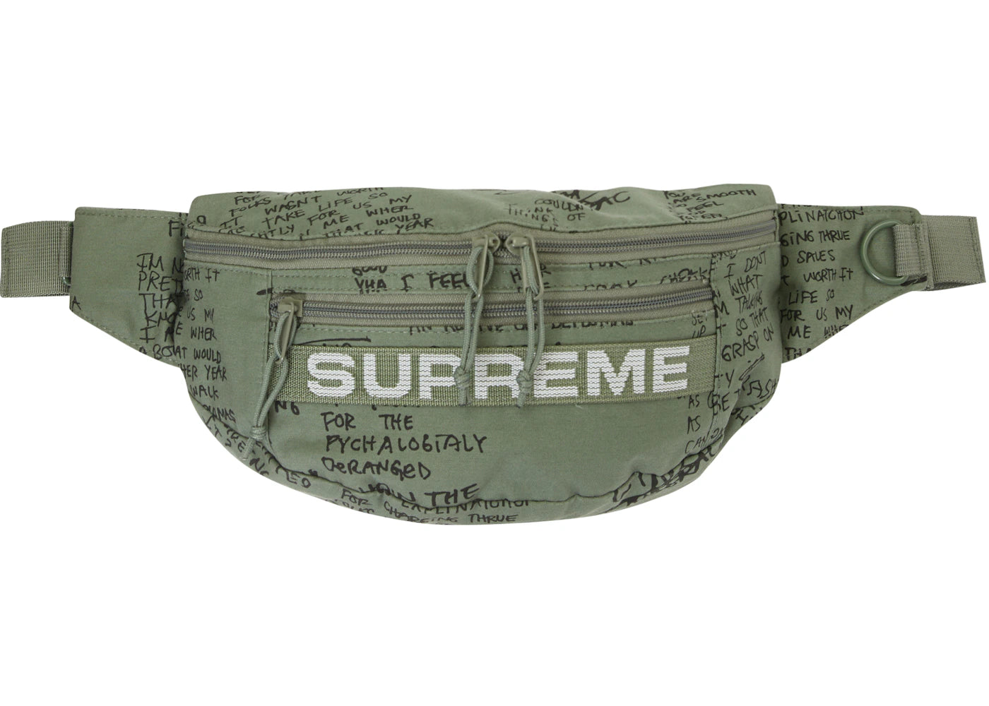 Supreme Field Waist Bag Olive Gonz - vue secondaire A