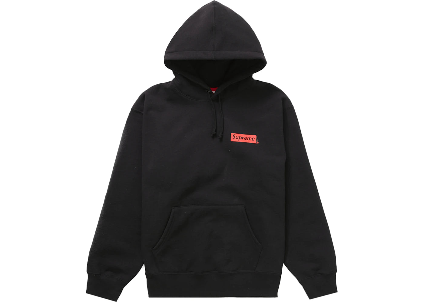 Supreme Fiend Hooded Sweatshirt Black - vue secondaire A