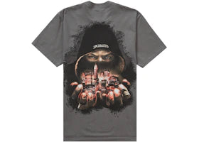 Supreme Fighter Tee Charcoal