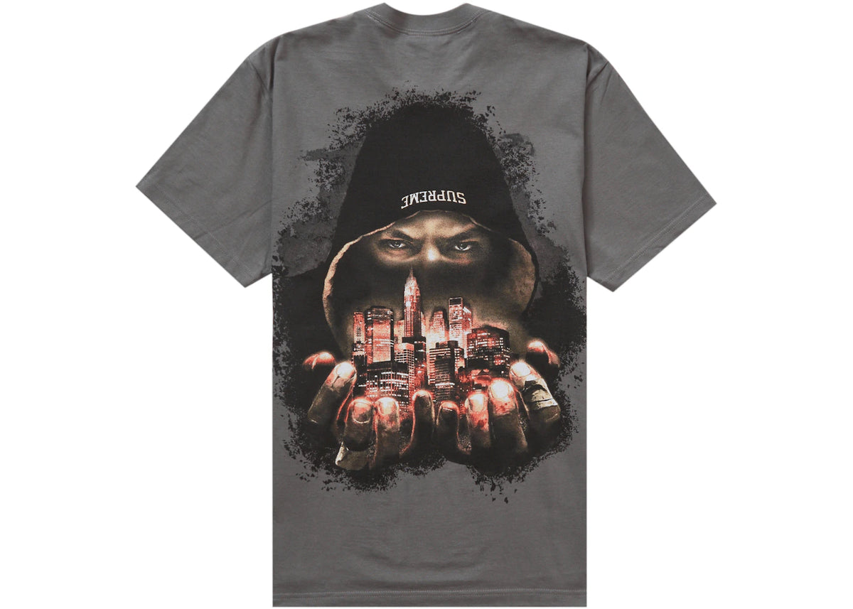 Supreme Fighter Tee Charcoal - vue 360