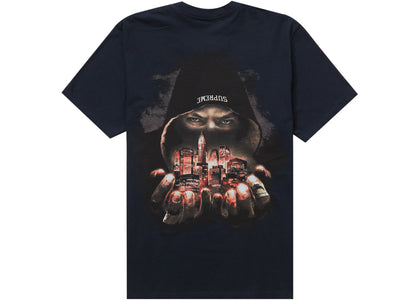 Supreme Fighter Tee Navy - product view 2