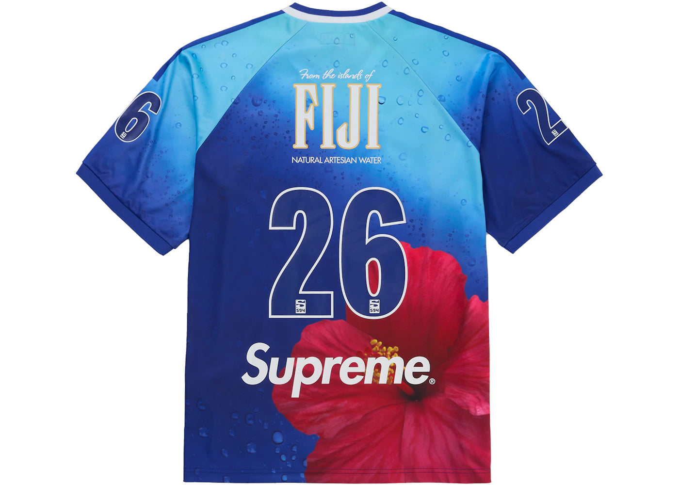 Supreme Fiji Soccer Jersey Multicolor - vue secondaire A