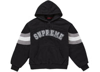 Supreme Filled Zip Up Hooded Sweatshirt Black