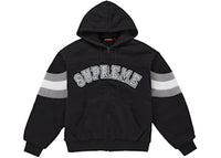 Supreme Filled Zip Up Hooded Sweatshirt Black