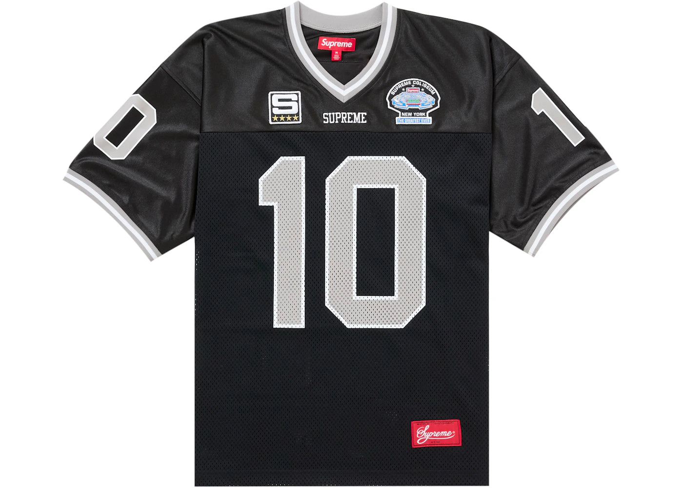 Supreme Find God Football Jersey Black - vue 360