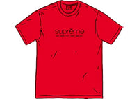 Supreme Five Boroughs Tee Red