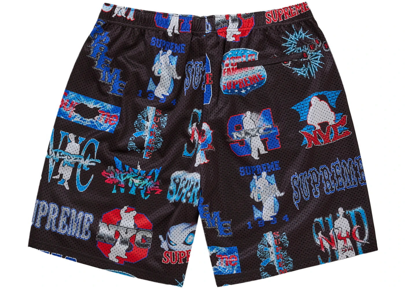 Supreme Flash Mesh Short Black - vue secondaire B