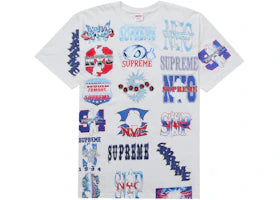 Supreme Flash Tee White