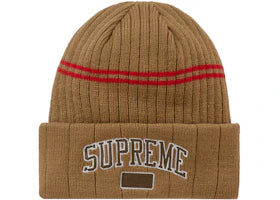 Supreme Fleece Lined Beanie Brown - vue 360