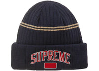 Supreme Fleece Lined Beanie Navy