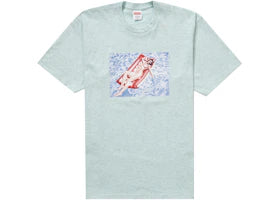 Supreme Float Tee Heather Blue
