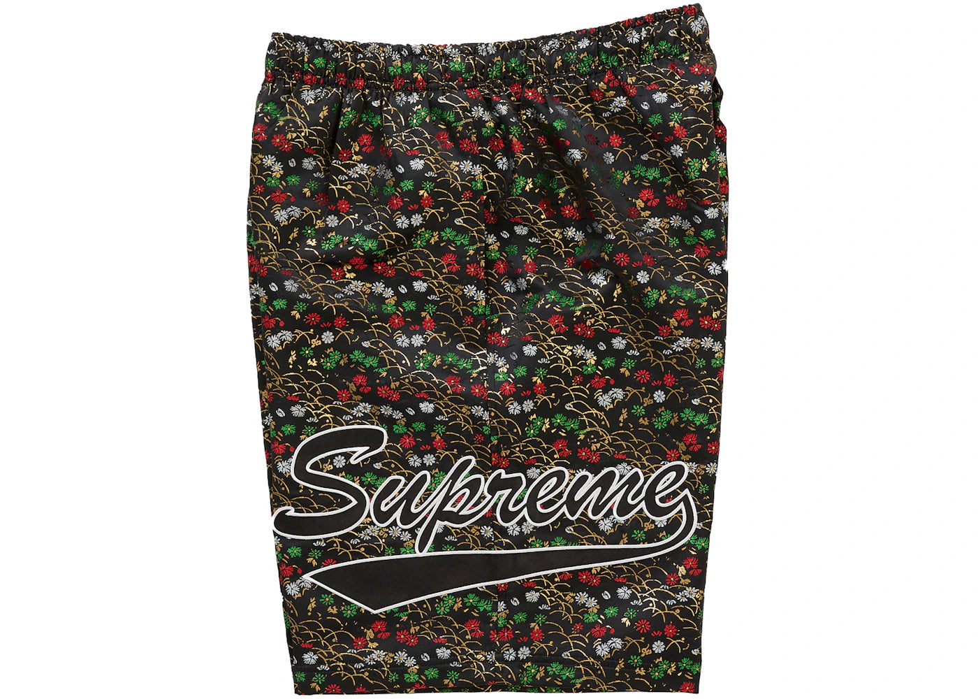 Supreme Floral Jacquard Short Black - vue secondaire A