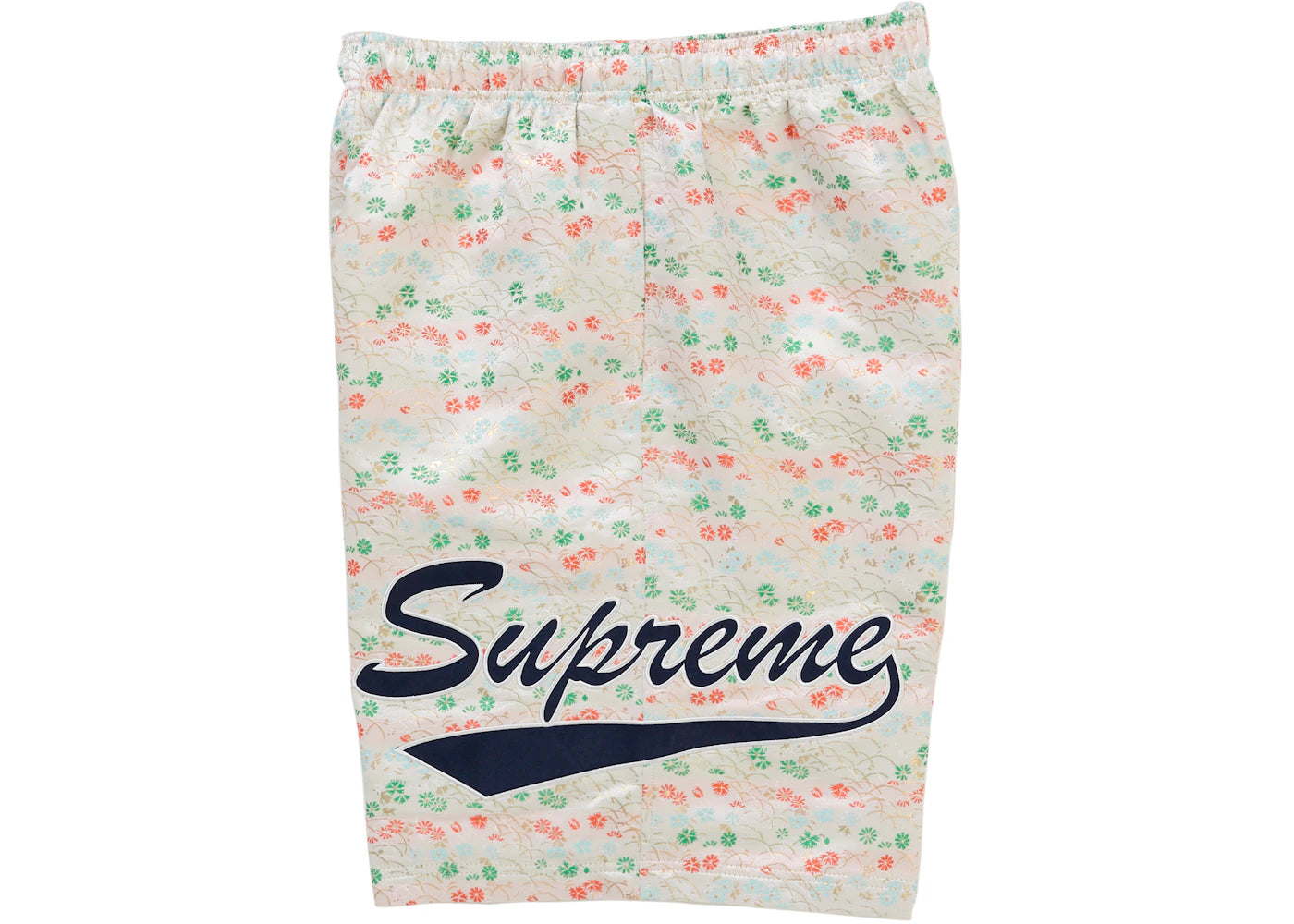 Supreme Floral Jacquard Short White - vue secondaire B