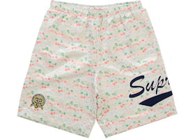 Supreme Floral Jacquard Short White