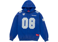Supreme Football Jersey Hooded Sweatshirt Royal