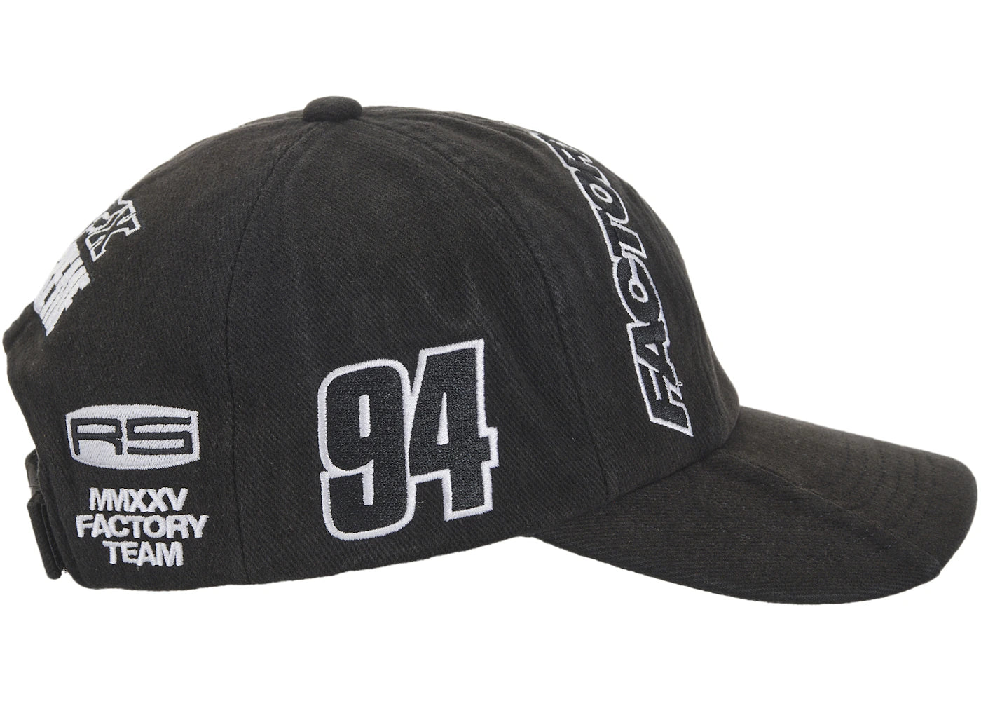 Supreme Fox Racing 6-Panel (FW25) Black - vue secondaire B