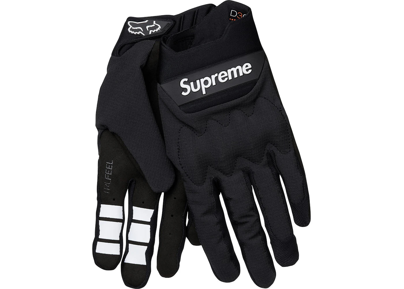 Supreme Fox Racing Bomber LT Gloves Black - vue secondaire B