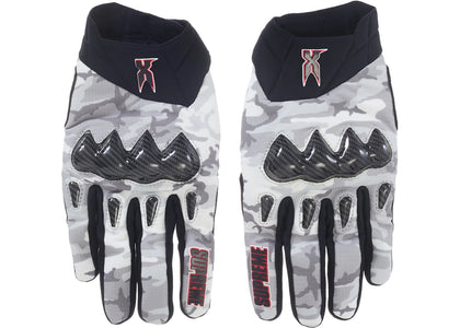 Supreme Fox Racing DMX Bomber Gloves Snow Camo - product view 2