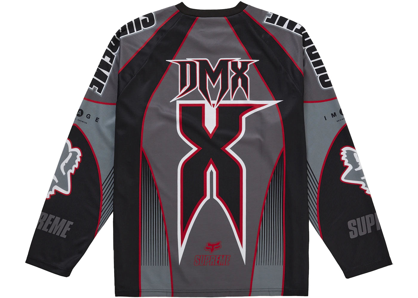 Supreme Fox Racing DMX Jersey Black - vue secondaire A