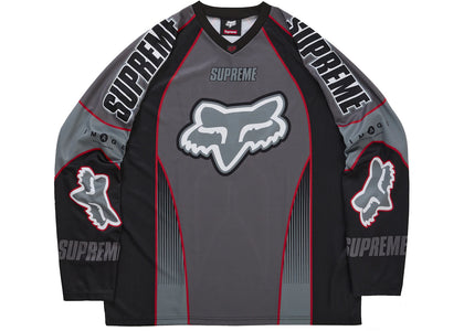 Supreme Fox Racing DMX Jersey Black - authentic Supreme apparel
