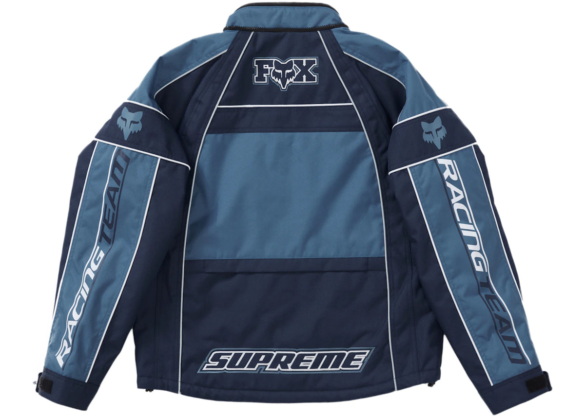 Supreme Fox Racing Jacket Blue - vue secondaire B
