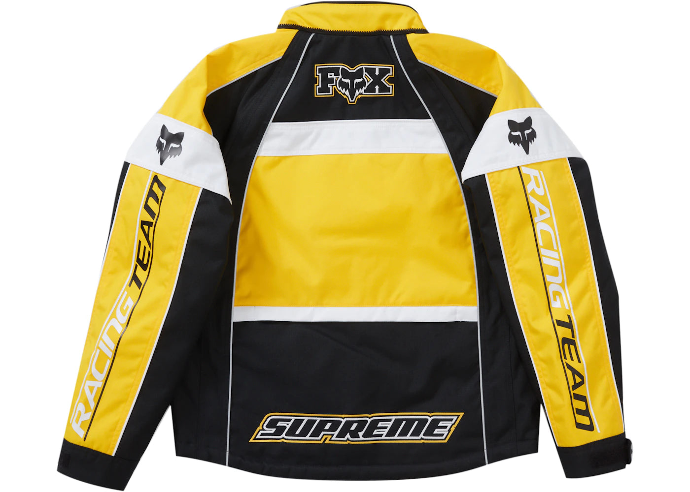 Supreme Fox Rennjacke Gelb - vue secondaire A