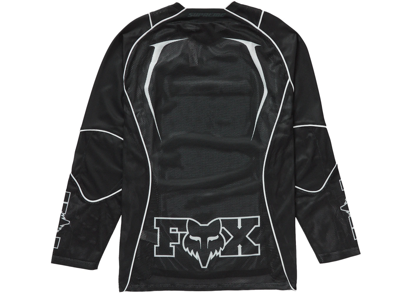 Supreme Fox Racing Jersey Black - vue secondaire B