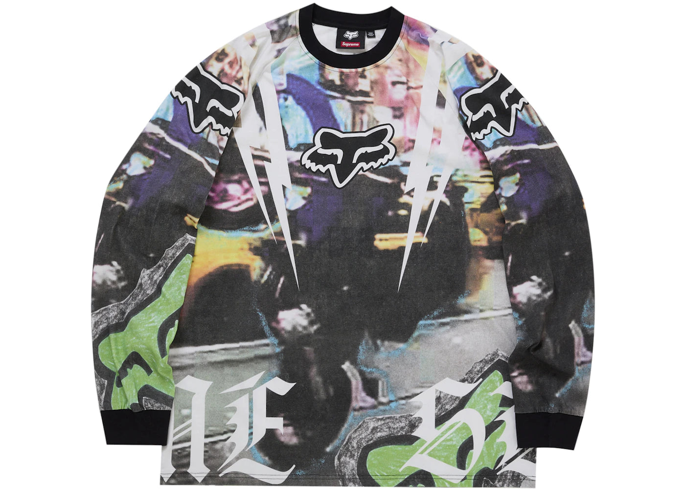 Supreme Fox Racing L/S Top Multicolor - vue secondaire A