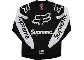 Supreme Fox Racing Moto Jersey Top Black