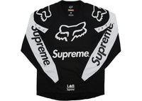 Supreme Fox Racing Moto Jersey Top Black