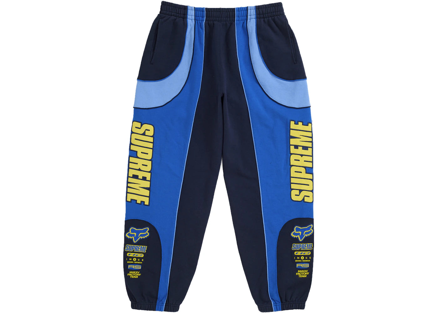 Supreme Fox Racing Sweatpant (FW25) Navy - vue secondaire A