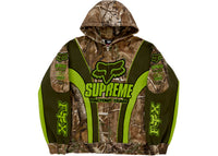 Supreme Fox Racing Zip Up Hooded Sweatshirt Realtree Hardwoods Camo