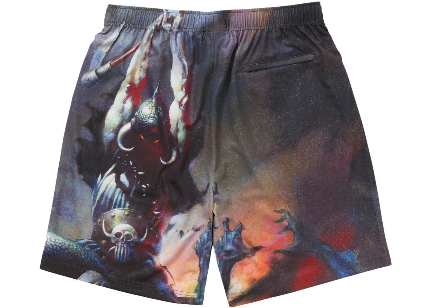 Supreme Frazetta Soccer Short Death Dealer - vue secondaire B