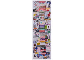 Supreme x Phaidon Sticker Door Friends & Family Poster - vue 360