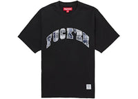 Supreme Fuck Em Plaid S/S Top Black