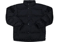 Supreme Fuck Jacquard Puffy Jacket Black