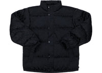 Supreme Fuck Jacquard Puffy Jacket Black