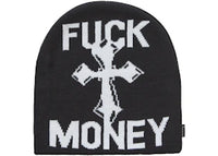 Supreme Fuck Money Beanie Black