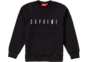 Supreme Fuck You Crewneck Black