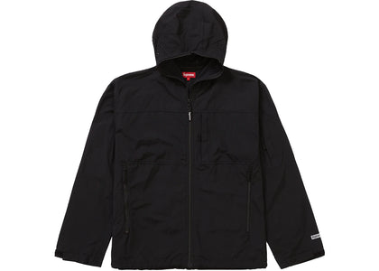 Supreme Full Zip Facemask Jacket Black - apparel view 2