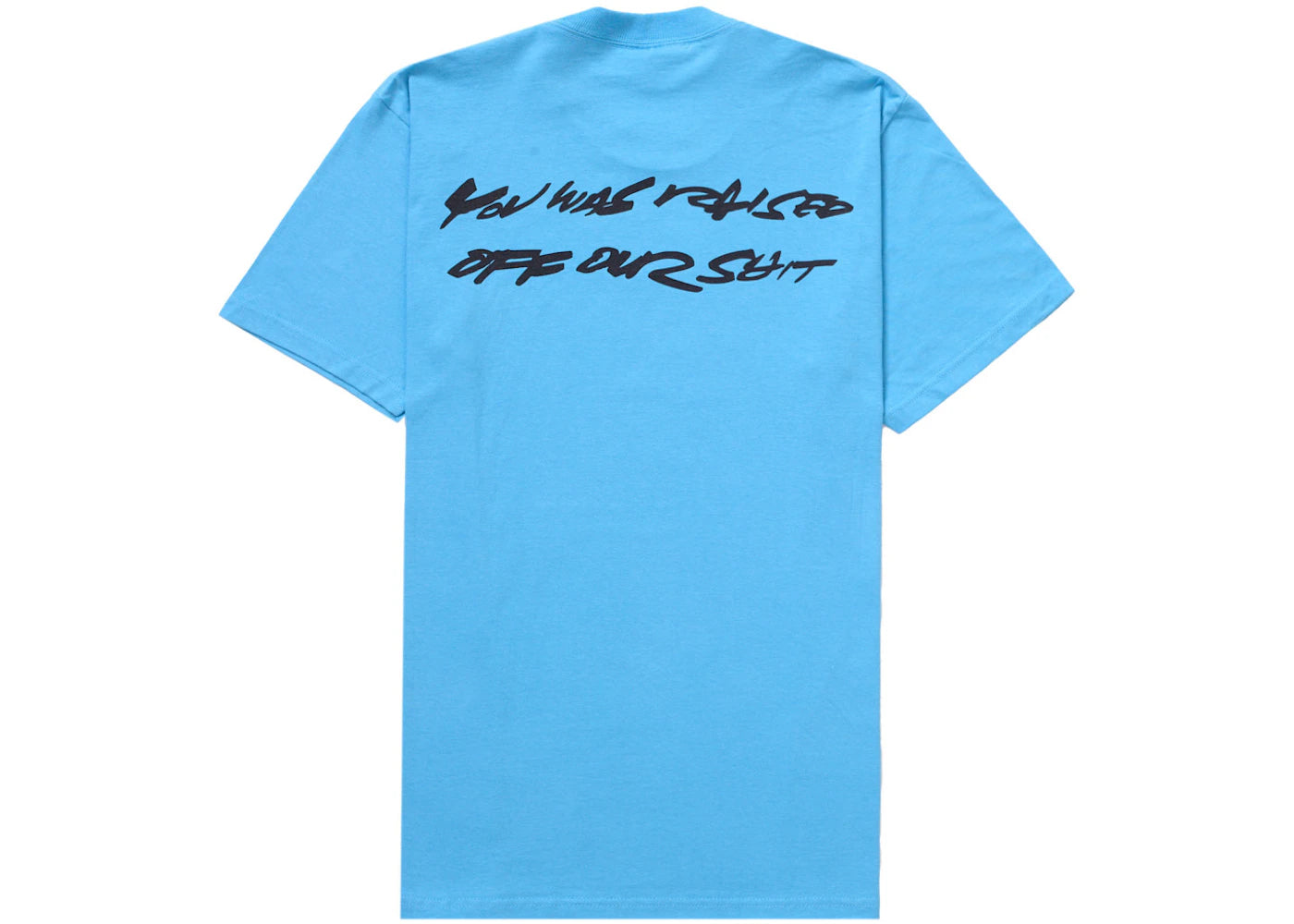 Supreme Futura Box Logo Tee Bright Blue - vue secondaire B