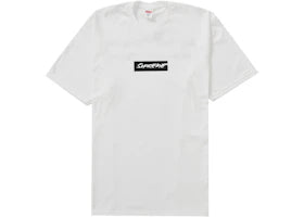 Supreme Futura Box Logo Tee White - vue 360