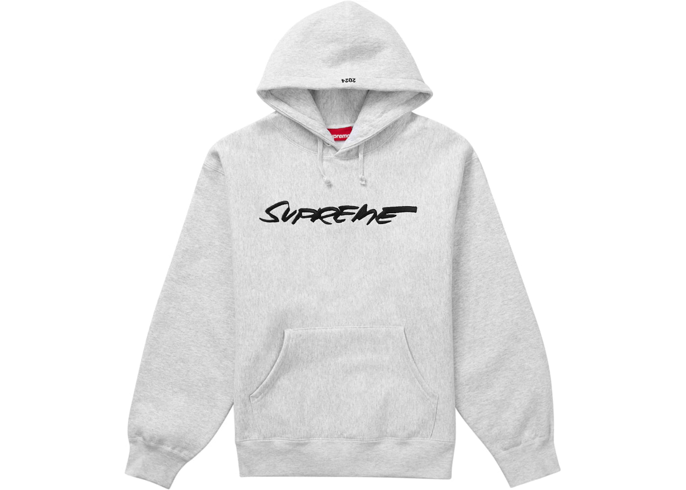 Supreme Futura Hooded Sweatshirt Ash Grey - vue 360
