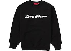 Supreme Futura Logo Crewneck Black