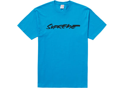 Supreme Futura Logo Tee Bright Blue - product view 2