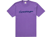 Supreme Futura Logo Tee Purple