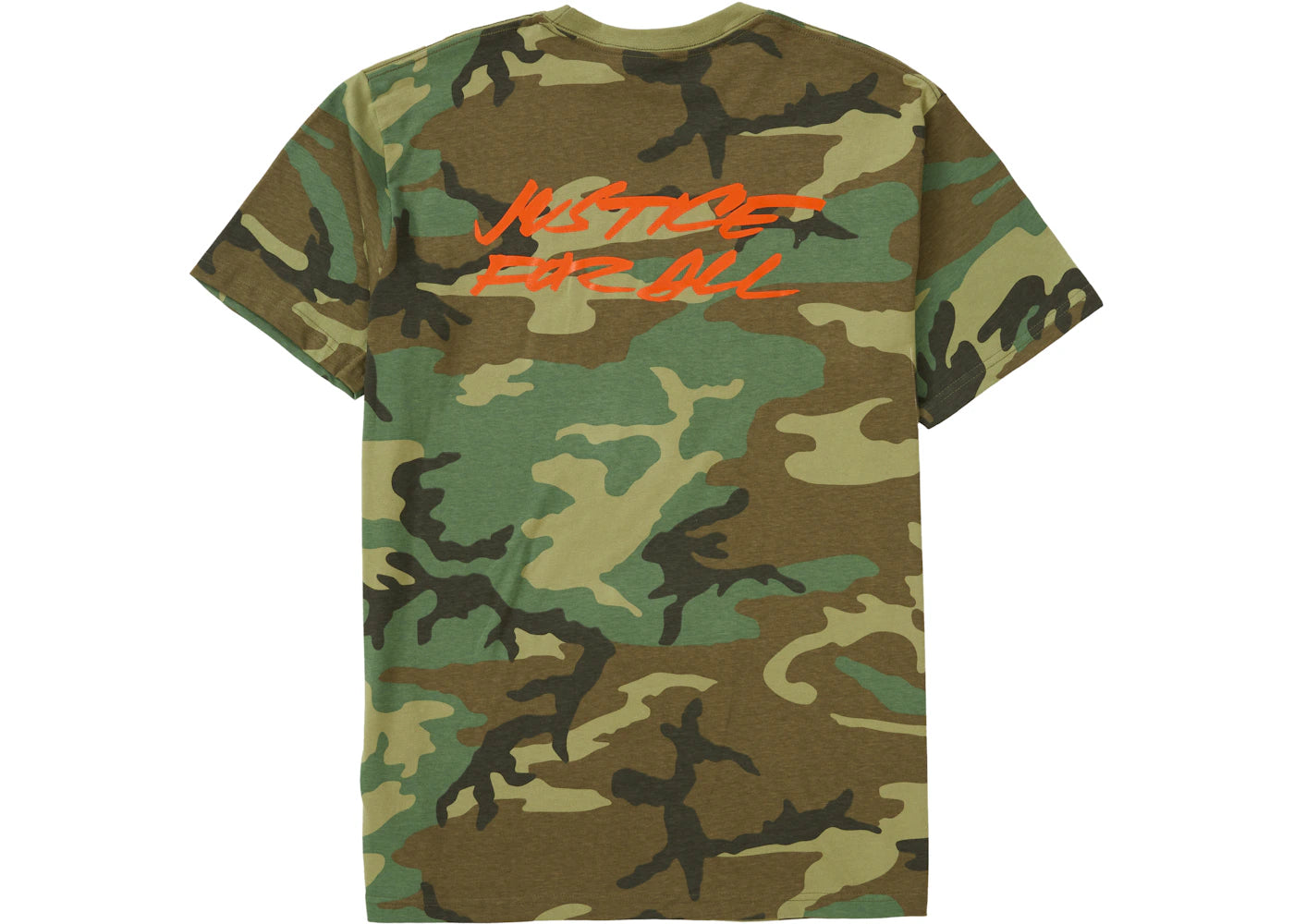 Supreme Futura Logo Tee Woodland Camo - vue secondaire A