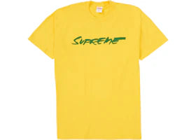 Supreme Futura Logo Tee Yellow